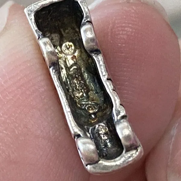 Vintage 925 Sterling Silver 3D School Bus Charm - Image 4