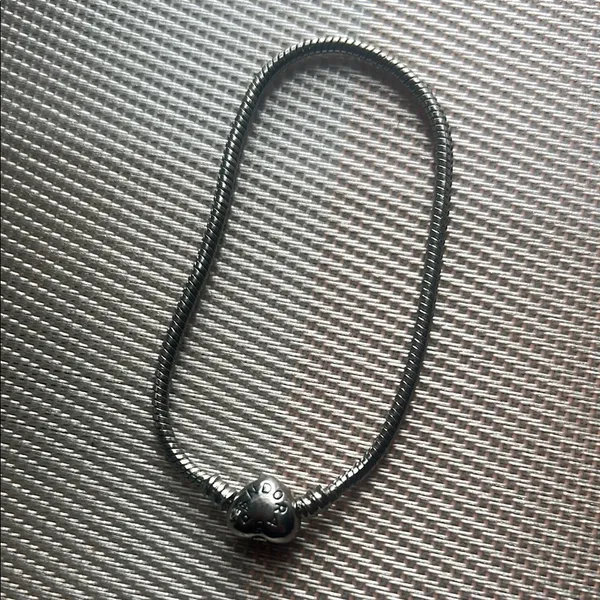 Pandora Silver Heart Charm Bracelet - Image 3