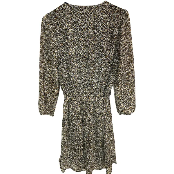 DR2 by Daniel Rainn Wrap V-neck 3/4 Sleeve‎ Floral Dress Size XS Knee Length - Image 3
