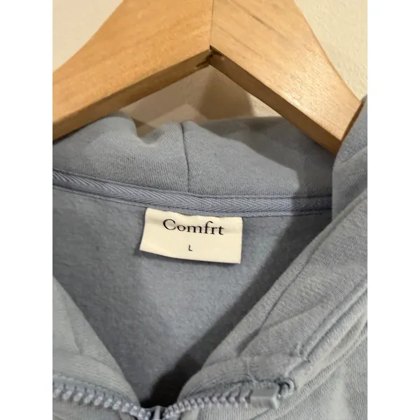 Comfrt Affirmation Collection Vol 9 Oversized Full Zip Hoodie Blue Large - Image 6