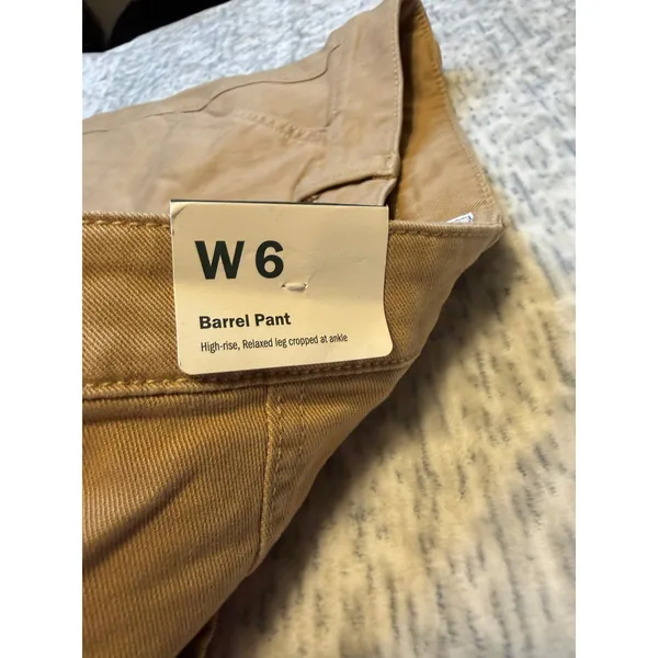 Alpine Design Womens 6 Sahara Sand Barrel Pant‎ High Rise Relaxed leg NWT - Image 4