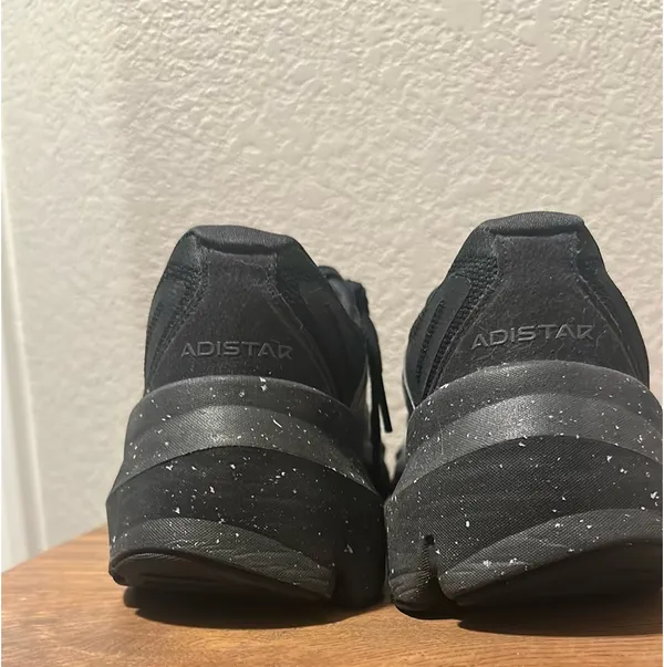 Adidas Women’s Black “Adistar” Casual/Walking Shoe Size 9.5 - Chunky/Speckled-heel! - Image 3
