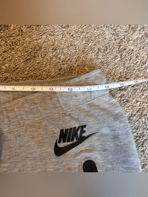 Nike Tech Fleece Joggers Gray Black Zip Pocket Sweatpants Women's M - Image 3