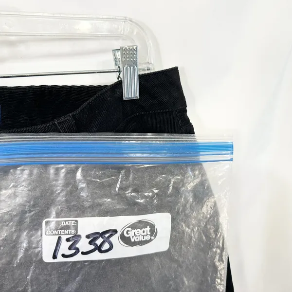 Talbots Size 10P Corduroy Pants Black Corduroy Bootcut Stretch Holiday 1338‎ - Image 9