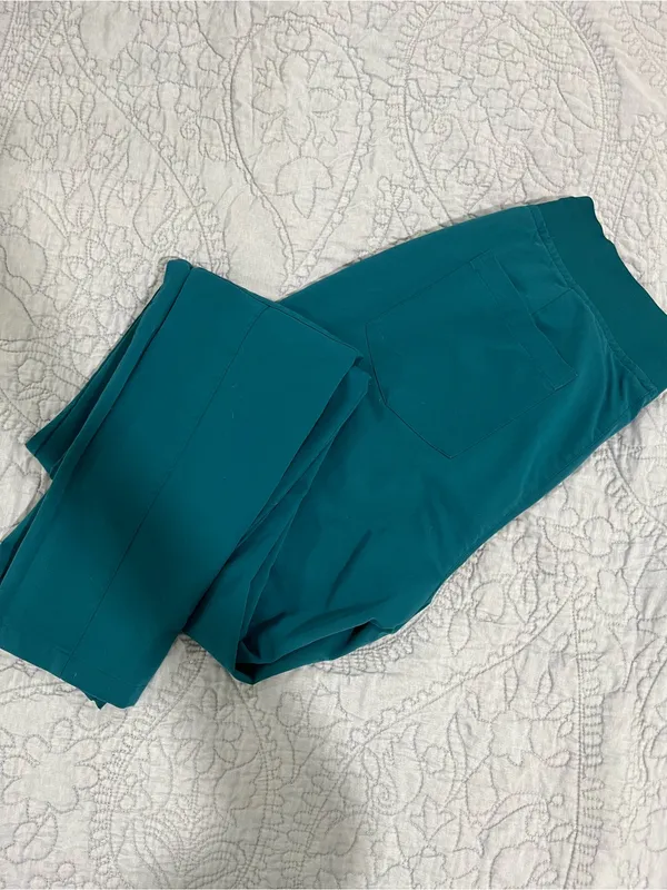 Mandala scrubs 6 pocket slim pant - peacock - Image 2