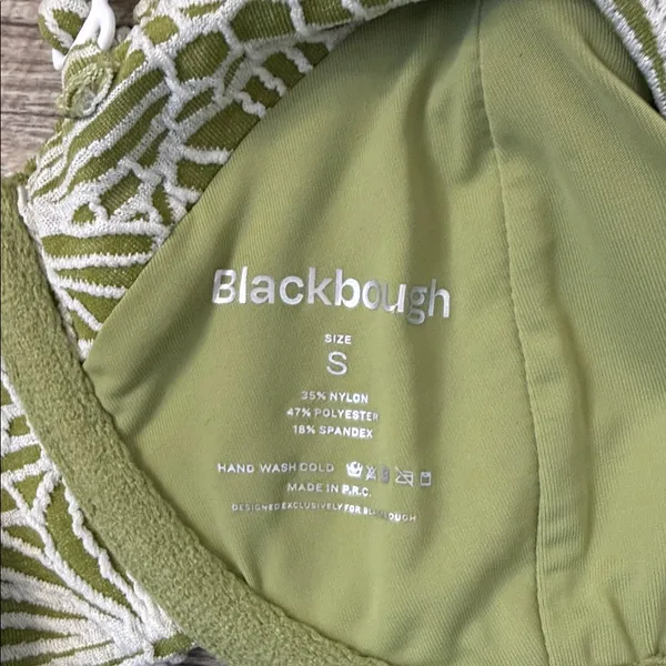 Blackbough Audrey Bikini Top In Sage Green Size Small - Image 3