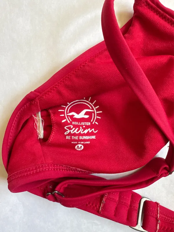 Hollister Bikini Top Red - Image 3