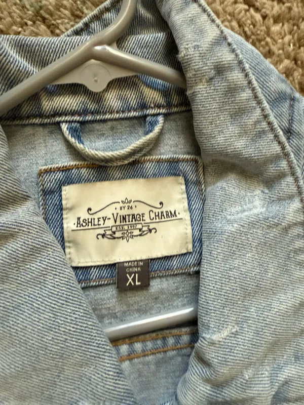 Ashley-Vintage Charm Jean Jacket - Image 2