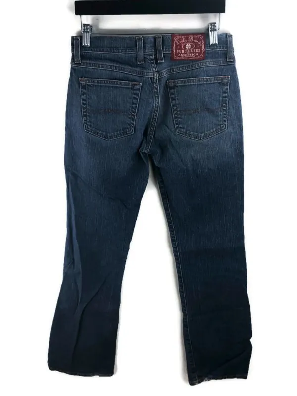 Lucky Brand Mid Rise Flare Length Jeans 06/28 - Image 3