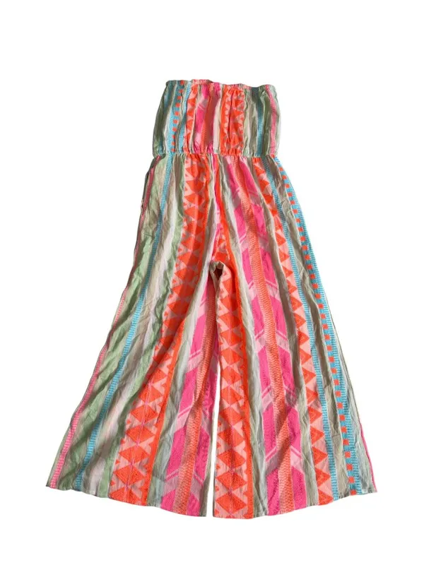 ELAN Strapless Multicolor Jumpsuit Size Large NEW NWT - Image 3