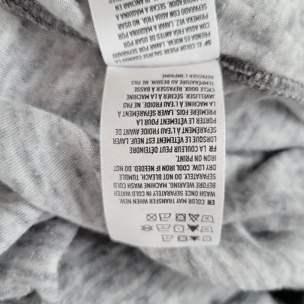 American Eagle Outfitters Women‎ Gray Black Favorite T Shirt Size S - Image 8