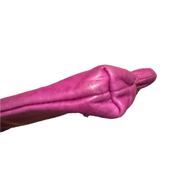 banana republic‎ Leather Wristlet Fushia CP - Image 3