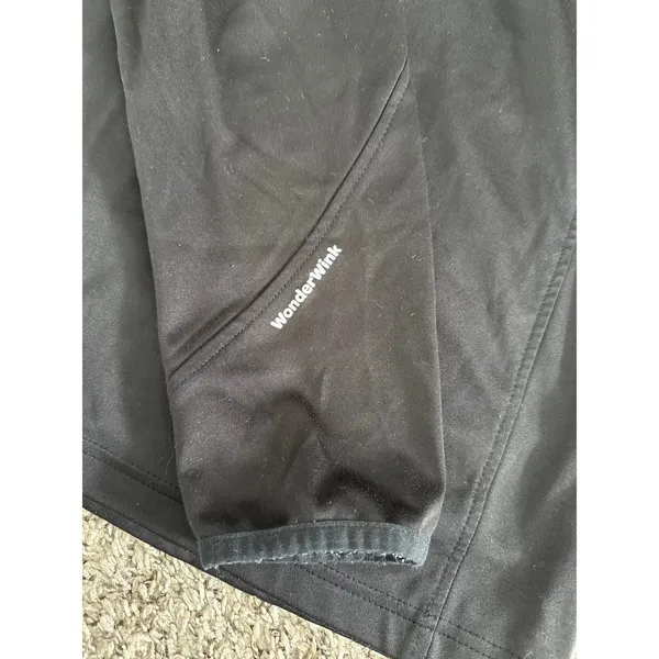 WonderWink Women's Black Athletic Full‎ Zip Jacket Size Medium - Image 8
