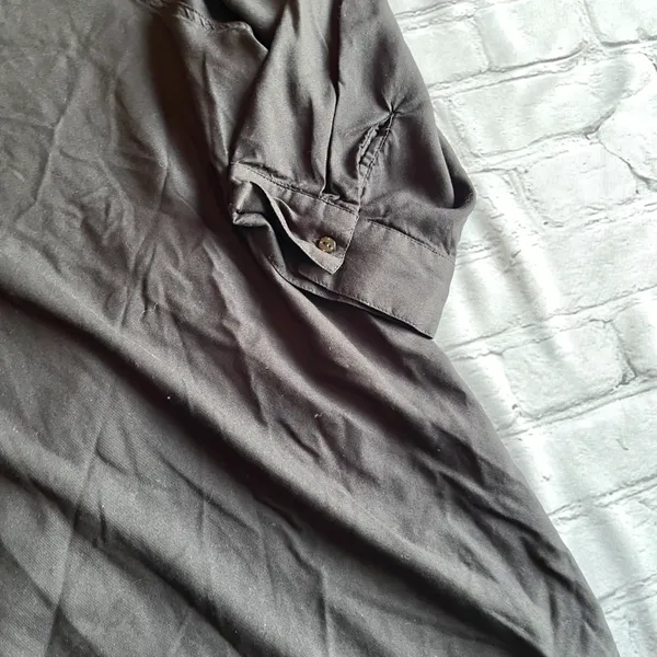 Woman Within Blouse Black 18/20 Large Top Shirt - Image 7