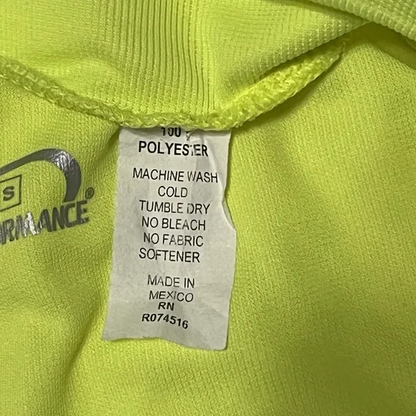 Performance Bike Bicycle Jersey Women’s Small Yellow Princess Logo Patch 3/4 Zip - Image 6