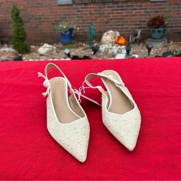 Women's Milan Slingback Heels - A New Day‎ size 8.5 wedding guest classy - Image 3