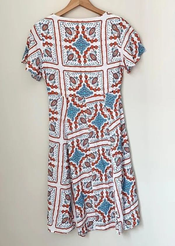 Anthropologie Maeve Praslin Lion Buttondown Dress - Image 4