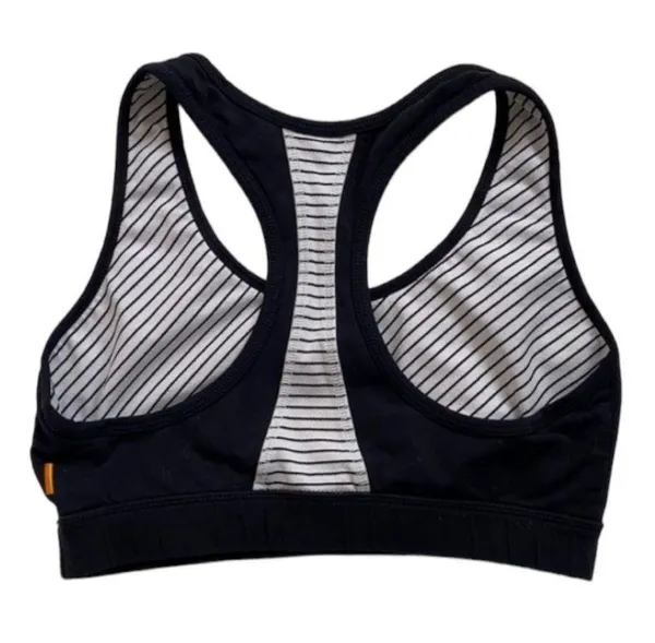 LUCY Women’s Black Racerback Sports Bra Top Size Small - Image 4