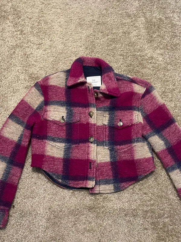 Aritzia‎ The Ganna cropped shirt jacket wilfred free XS $198 NWOT - Image 5