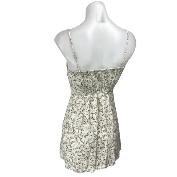 Aritzia Wilfred Multicolor Floral Sleeveless Cami Camisole Mini Tank Dress Sz 0 - Image 2