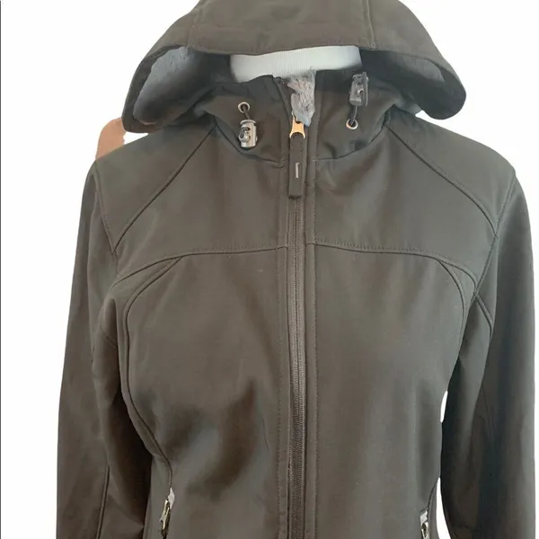 Free country all weather faux fur lined jacket S - Image 4