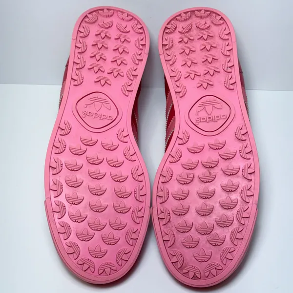 Adidas Orion Leather Low Top Sneakers Womens 8.5 Pink Barbie Colorful - Image 10