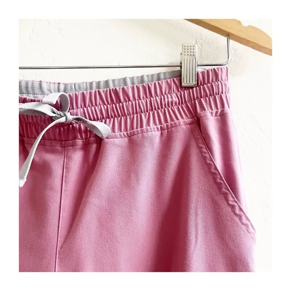 Beyond Scrubs 9 Pocket Tapered Leg Cargo Pant In Strawberry Mousse Petite Small - Image 6