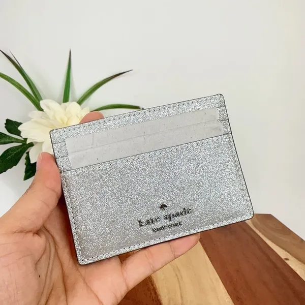 NWT Kate Spade Glimmer Small Slim Card Holder‎ - Image 8