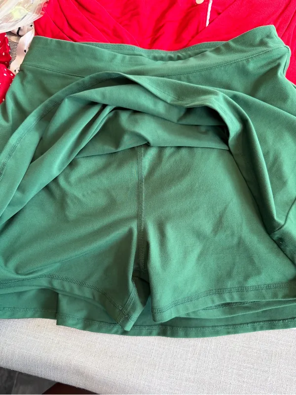 REFORMATION  Tiffany Ecostretch Active Skort Green - Image 9