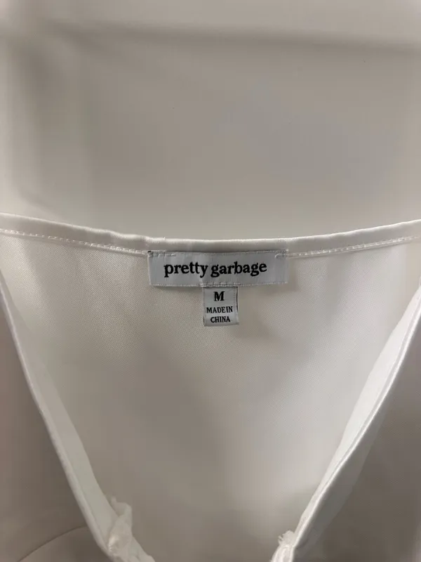 Pretty Garbage tie cami White Size M - Image 4