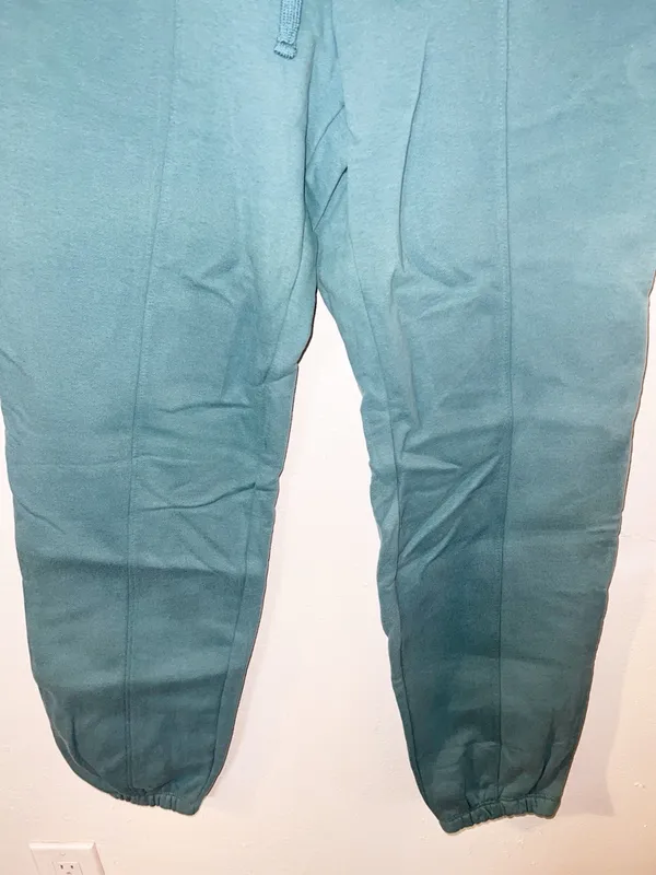 Champion Women’s Aqua Teal Drawstring Pull On Loungewear Jogger Sweatpants - Image 3