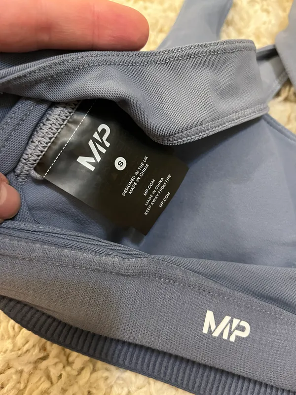 MyProtein Strappy Back Sport Bra Small - Image 3