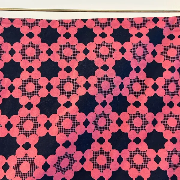 Golftini Skort Pink Navy Blue Size 14 - Image 3
