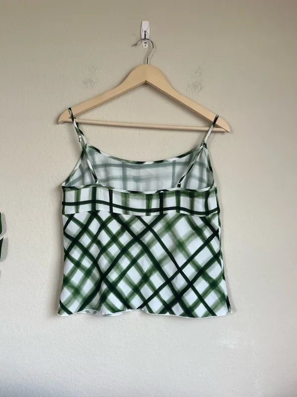 Aritzia Wilfred Free Divinity Painted Plaid Camisole - Image 9