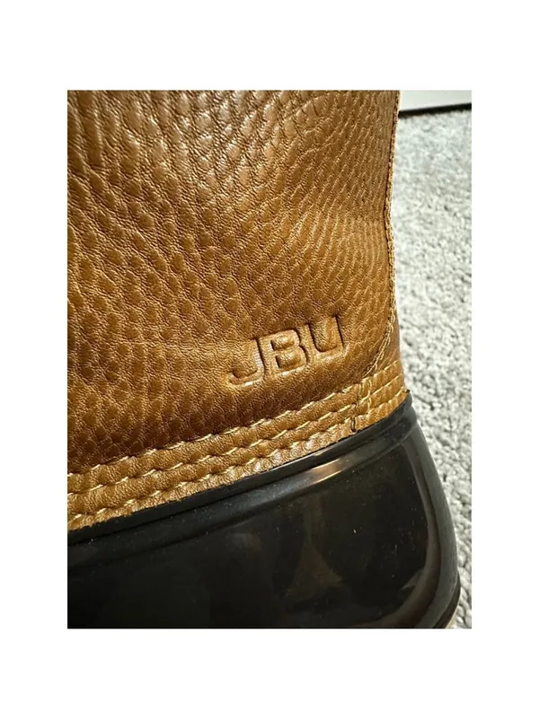 JBU Brown & Black Waterproof Winter & Rain Boots Size 6 - Image 4