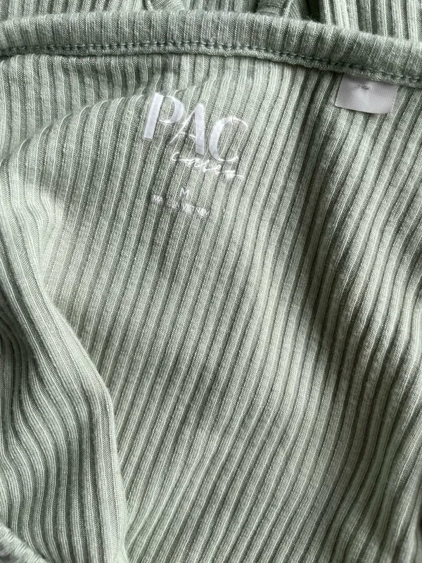 PacSun Light green crop top with tie in the back - Image 6