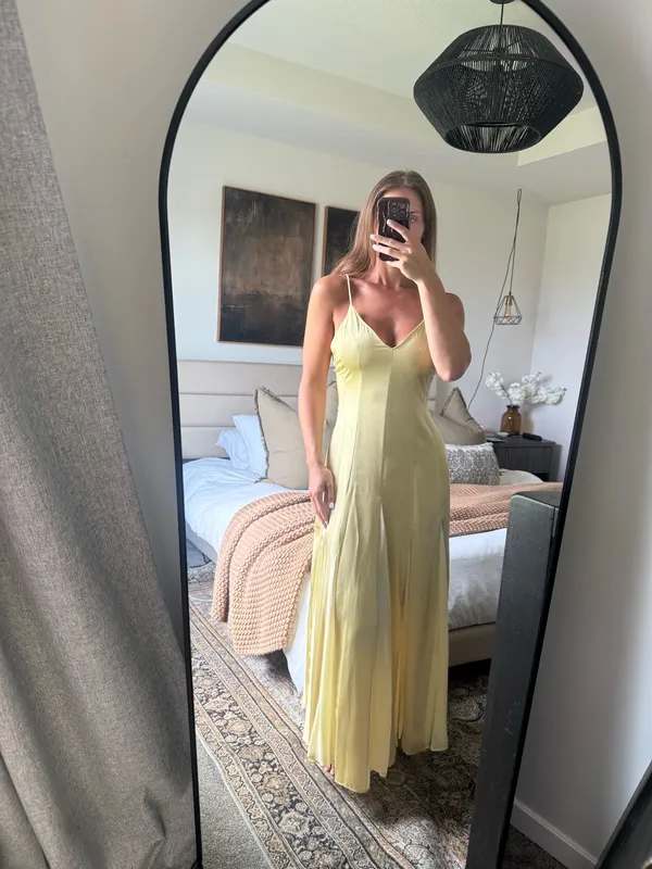 ZARA Slip Dress Satin  - Image 5