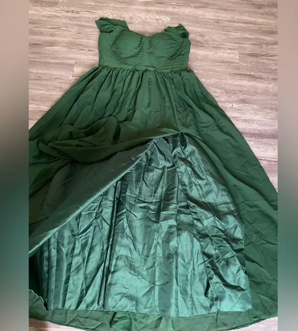 Wedding Dress Green Size 12 - Image 9