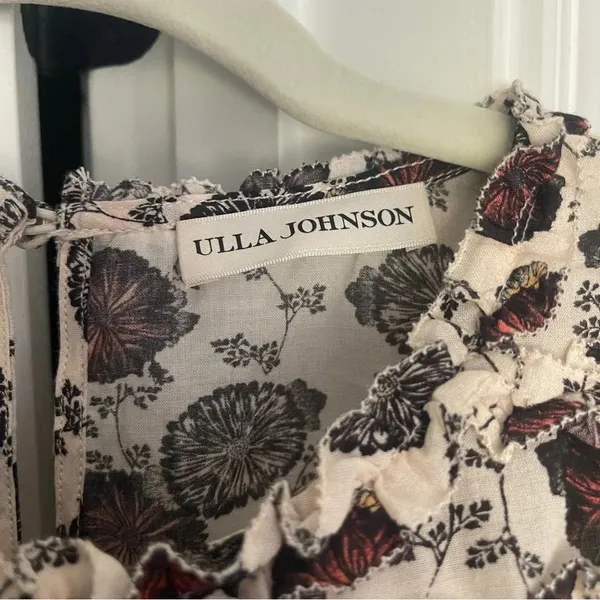Ulla‎ Johnson Erin Top Gardenia Floral - Image 3