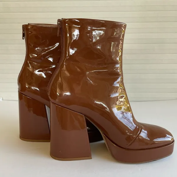Steve Madden Luisina Cognac Boots - Image 6