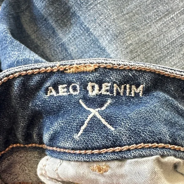American Eagle Outfitters Blue Skinny Jeans - Image 4
