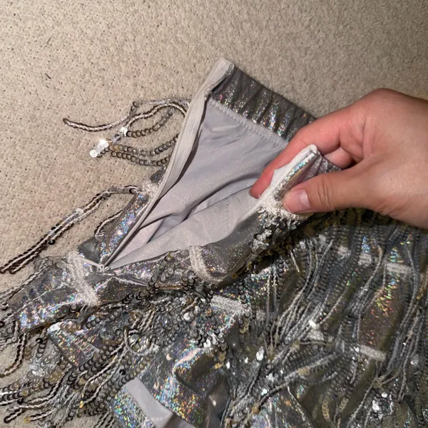 SheIn sequin skirt with shorts - Image 3