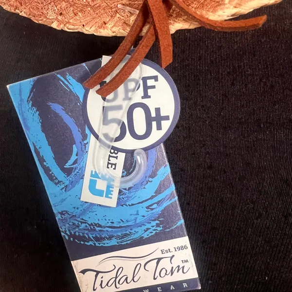 New w/tag Tidal Tom Straw Cowboy Hat, M/L - Image 12