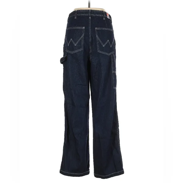 Anthropologie Wrangler Casey Jones Carpenter Barrel Jeans Size 30x31 Wide Leg High Rise Baggy - Image 6