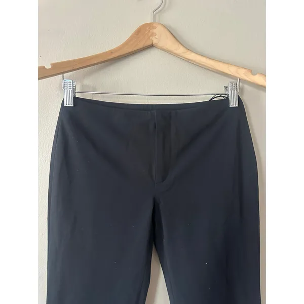 Strenesse Gabriele Strehle Black Micro Techno Pant Size 0 NEW WITH TAGS - Image 2
