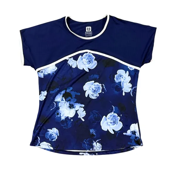 ELEVEN by Venus Williams women's S Short Sleeve Top Pickleball Golf‎ Tennis - Image 2