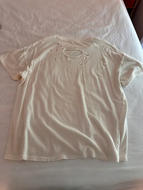 Free People Distressed Tee - Image 4