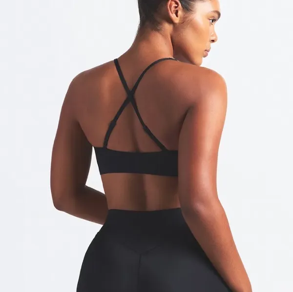 SKIMS NWT Nike Shine V-Neck Bra - Image 2