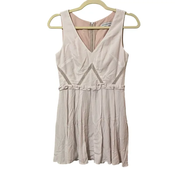 Finders Keepers Pink Sleeveless Cut Out Mini Dress Womens 4 Coquette Girly - Image 2
