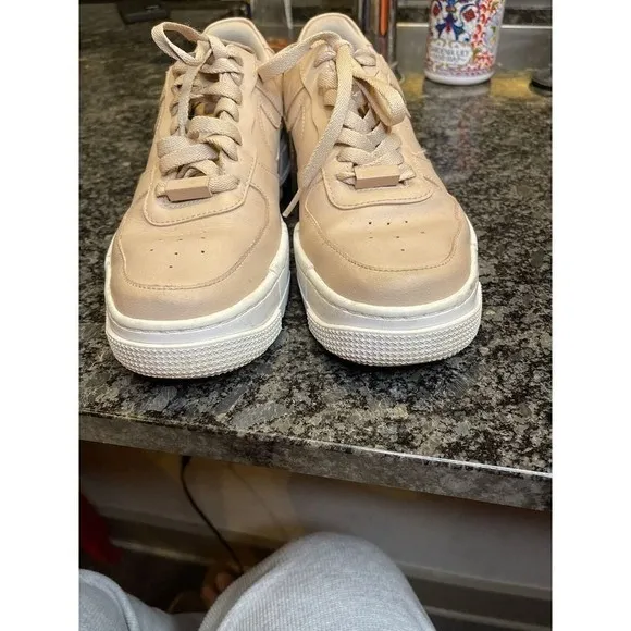 Nike Women's Size 10 Air Force 1 Pixel Particle Beige CK6649-200 Fast Ship - Image 6